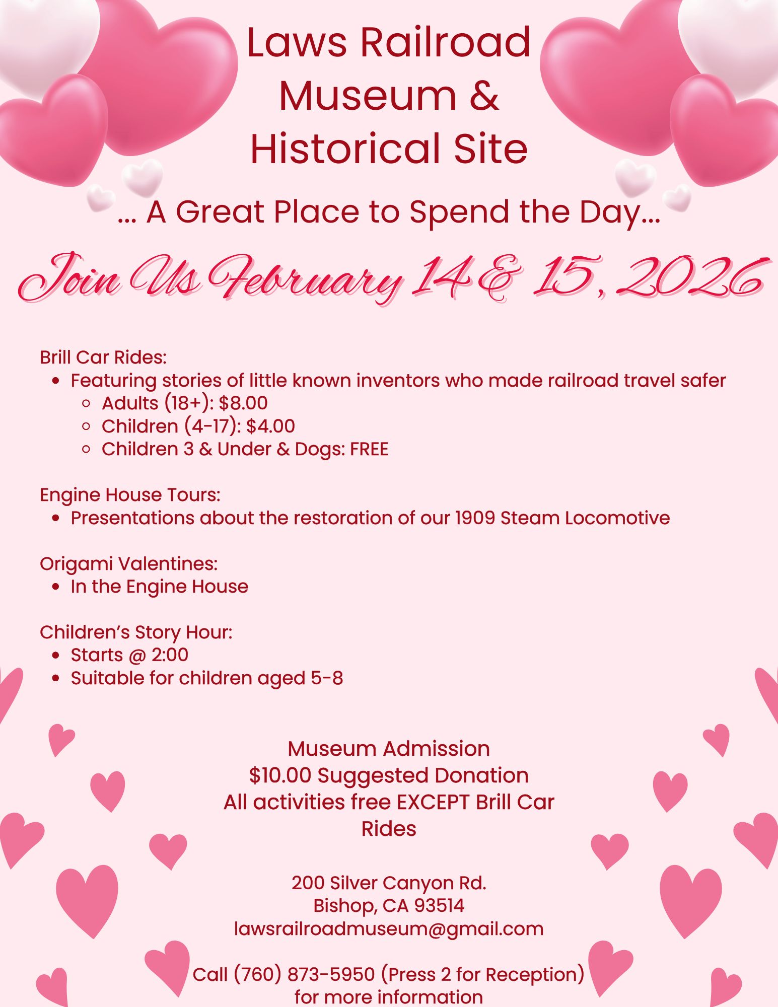 Feb 14th & 15th Flyer.